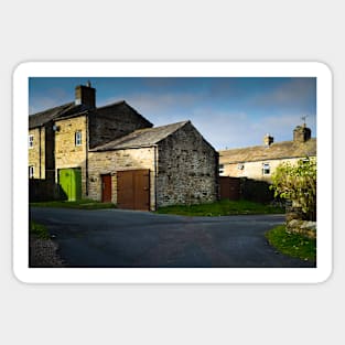 Muker Cottages Sticker